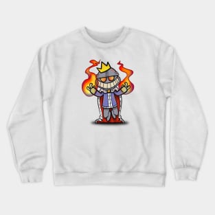 Evil Robot King Crewneck Sweatshirt